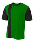 A4 Youth Legend Soccer Jersey (NB3016), Color 'Kelly/Black'